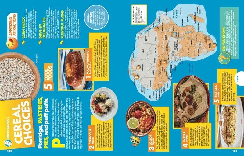 National Geographic Kids Ultimate Food Atlas US - Paperback / softback