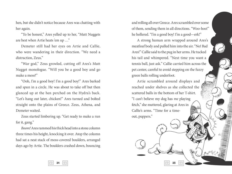 Zeus the Mighty: The Trials of Hairy-Clees (Book 3) US - Hardback (9781426338960)