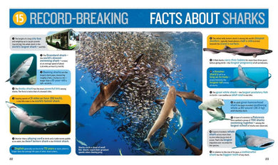 1,000 Facts About Sharks US - Hardback (9781426371745)