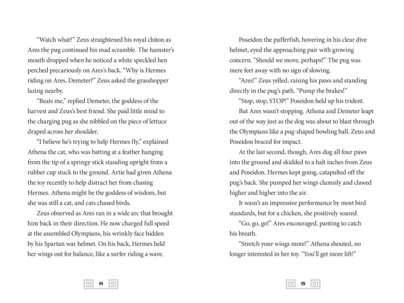 Zeus the Mighty: The Epic Escape From the Underworld (Book 4) US - Hardback (9781426371783)