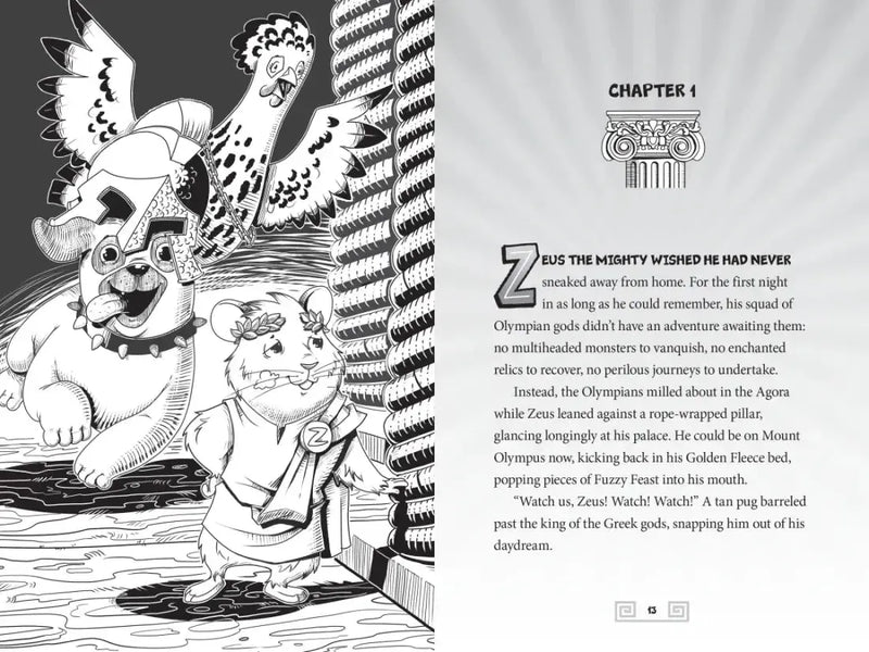 Zeus the Mighty: The Epic Escape From the Underworld (Book 4) US - Hardback (9781426371783)