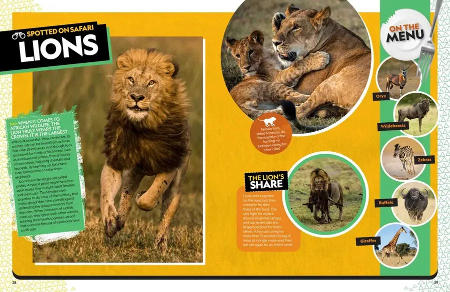 The Ultimate Book of African Animals US - Hardback (9781426371875)