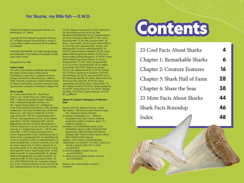 Sharks! (National Geographic Kids Readers, Level 2) US - Paperback / softback