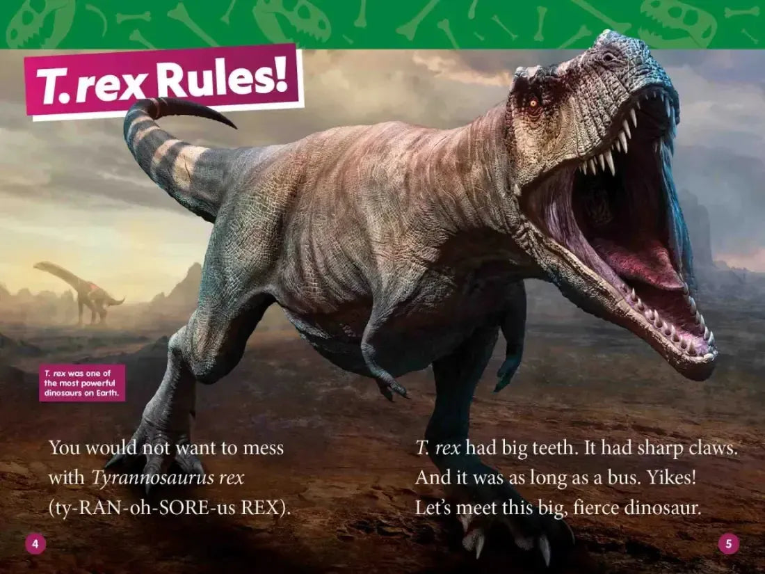 T. rex (National Geographic Kids Readers, Level 1) US - Paperback / softback