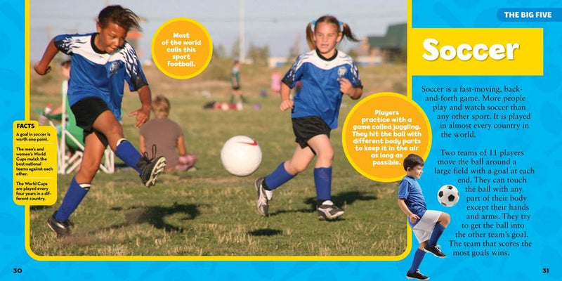 National Geographic Little Kids First Big Book of Sports US - Hardback (9781426373220)