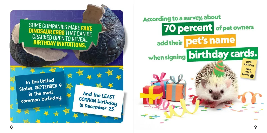 Weird But True! Birthdays US - Paperback / softback
