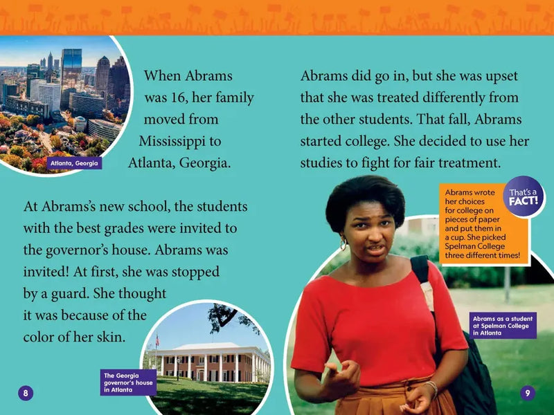 Stacey Abrams (National Geographic Kids Readers, Level 2) US - Paperback / softback