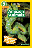 Amazon Animals (National Geographic Kids Readers, Level 3)-Children’s / Teenage general interest: Wildlife and habitats: Jungles and tropical forests-買書書 BuyBookBook