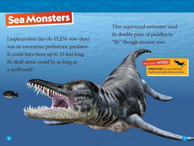 Prehistoric Sea Monsters (National Geographic Kids Readers, Level 2) US - Paperback / softback
