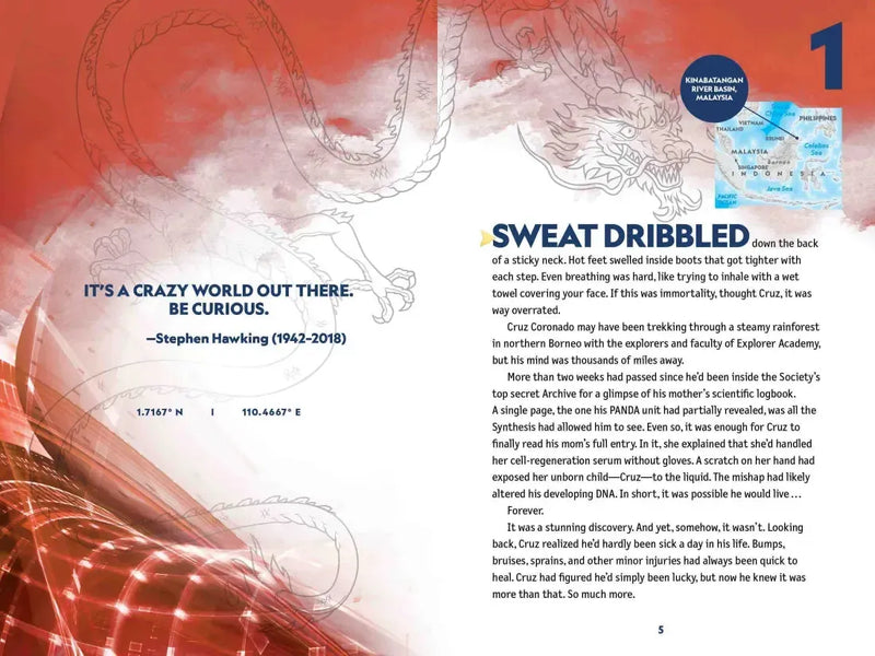 Explorer Academy: The Dragon's Blood (Book 6) US - Paperback / softback