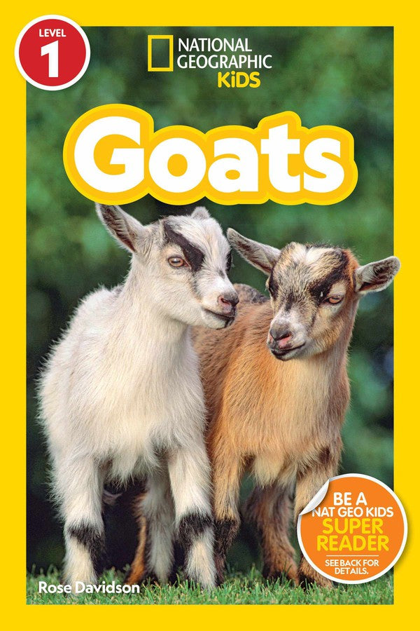 National Geographic Readers: Goats (Level 1)-Children’s Educational: Language/ literature/ literacy-買書書 BuyBookBook