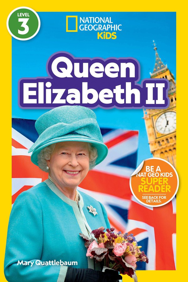 Queen Elizabeth II (National Geographic Kids Readers, Level 3)-Children’s / Teenage general interest: Biography and autobiography-買書書 BuyBookBook