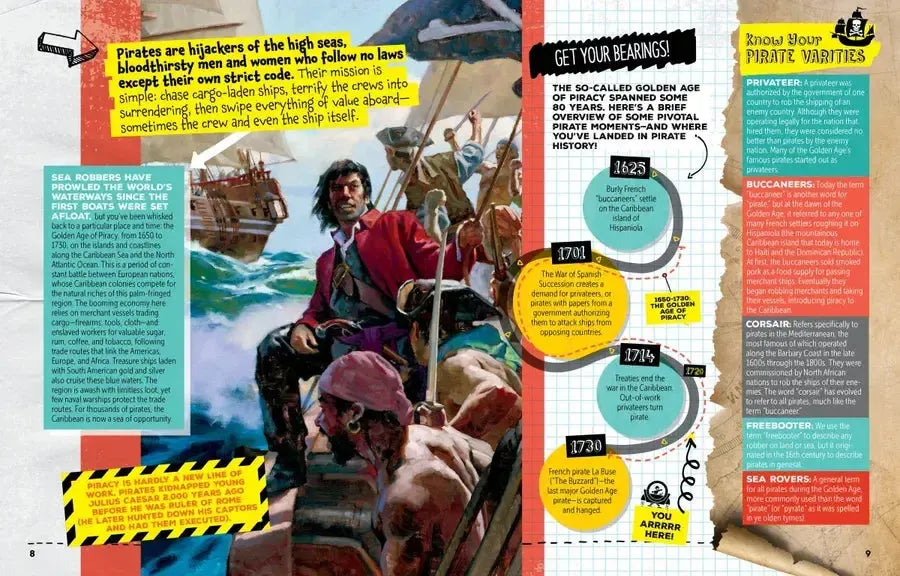 How to Survive in the Age of Pirates US - Paperback / softback