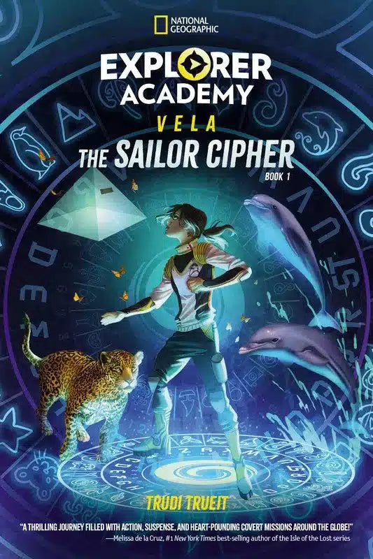 Explorer Academy Vela: The Sailor Cipher (Book 1)-買書書 BuyBookBook