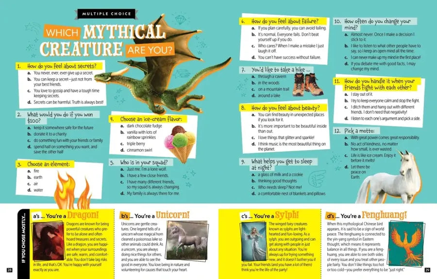 National Geographic Kids Personality Quizzes US - Hardback
