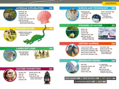 National Geographic Kids Almanac 2025 US - Paperback / softback