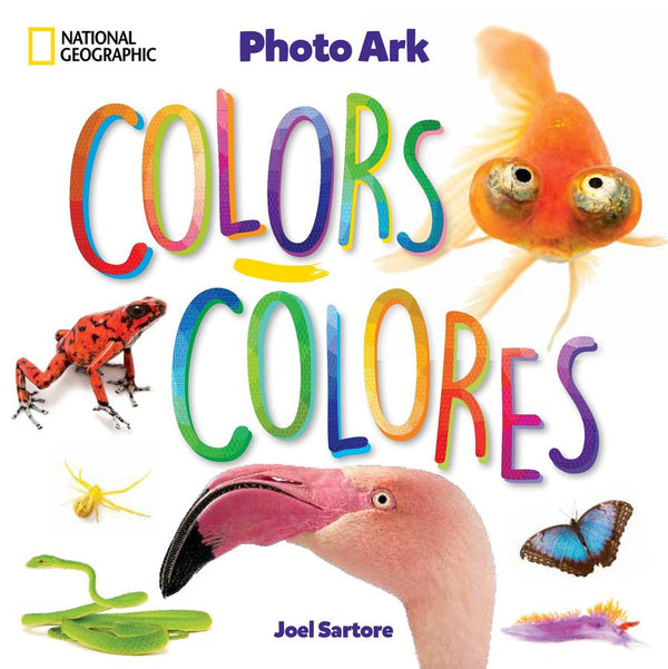 National Geographic Photo Ark Colors / Colores-Children’s Early years / early learning concepts-買書書 BuyBookBook