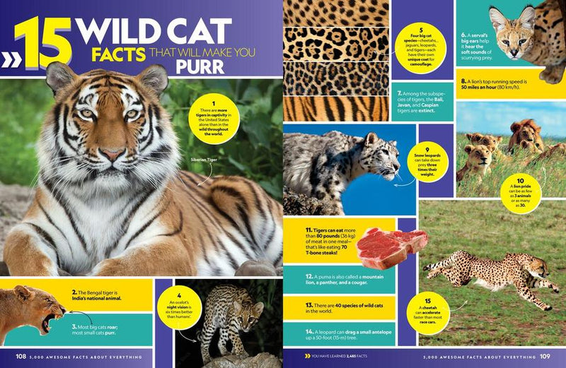 5,000 Awesome Facts (About Everything!): Updated and Expanded! US - Hardback (9781426376146)