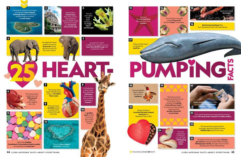 5,000 Awesome Facts (About Everything!): Updated and Expanded! US - Hardback (9781426376146)