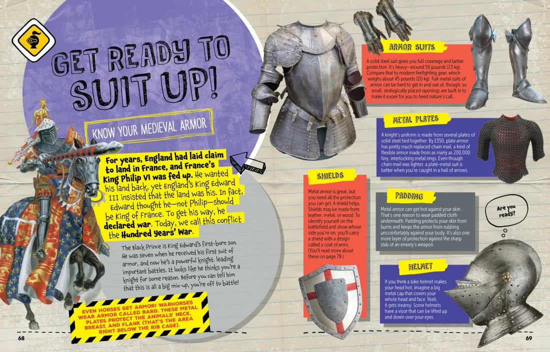 How to Survive in the Age of Knights US - Hardback