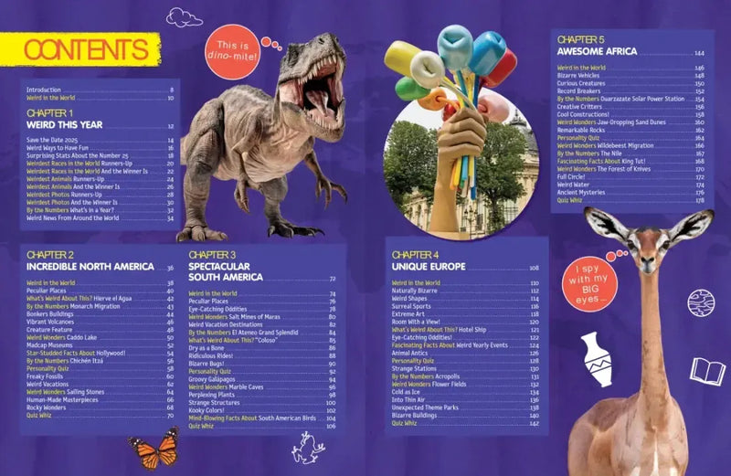 Weird But True World! 2025 US - Paperback / softback