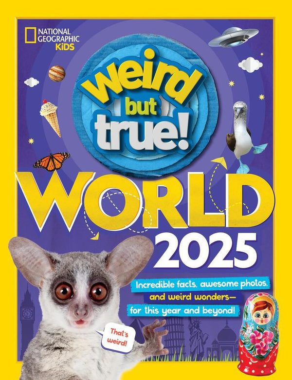 Weird But True World 2025-Children’s / Teenage general interest: General knowledge and interesting facts-買書書 BuyBookBook