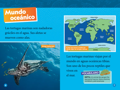 National Geographic Readers: Las Tortugas Marinas (L2) interior 2 (ISBN 9781426376504)