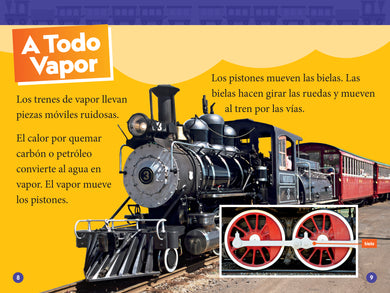 National Geographic Readers: Los Trenes (L1) interior 2 (ISBN 9781426376511)