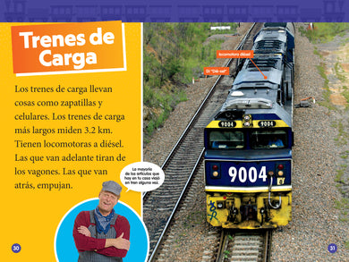 National Geographic Readers: Los Trenes (L1) interior 3 (ISBN 9781426376511)