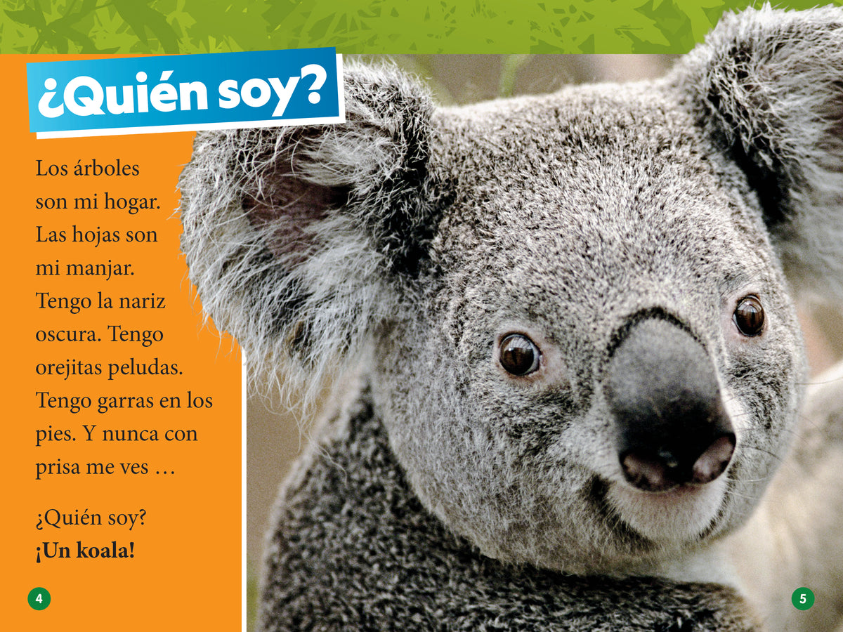National Geographic Readers: Los Koalas (Nivel 1) interior 1 (ISBN 9781426377419)