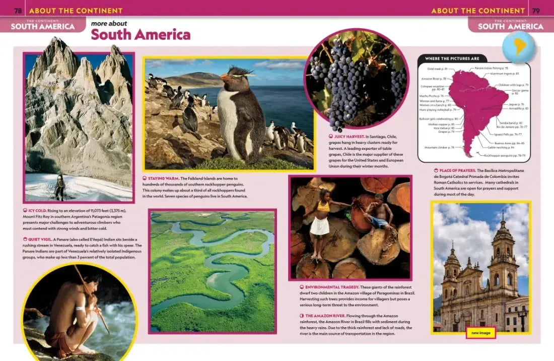 National Geographic Kids World Atlas, 7th Edition US - Hardback (9781426377730)