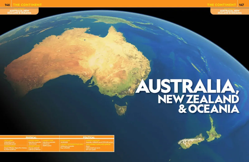 National Geographic Kids World Atlas, 7th Edition US - Hardback (9781426377730)