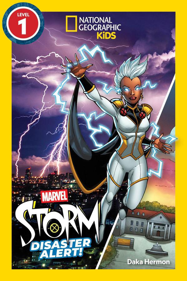 Marvel's Storm: Disaster Alert! (National Geographic Kids Readers, Level 1)-Educational: First / native language: Readers and reading schemes-買書書 BuyBookBook