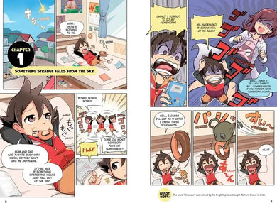 Manga Quest Science: Dinosaur Adventures US - Paperback / softback