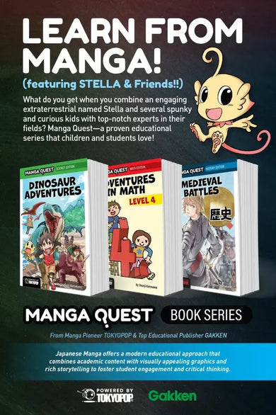 Manga Quest Science: Dinosaur Adventures US - Paperback / softback