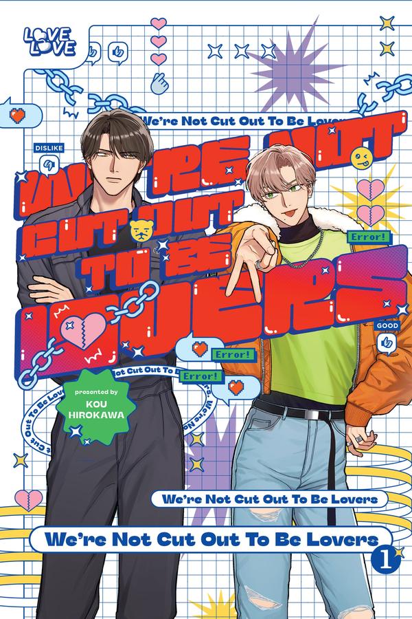 We're Not Cut Out to Be Lovers, Volume 1-Manga and East Asian style / tradition comic books-買書書 BuyBookBook