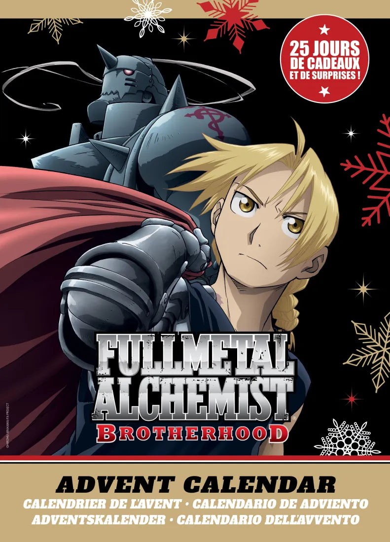 Fullmetal Alchemist Brotherhood: The Official Advent Calendar: 25 Days of Surprises US - Calendar