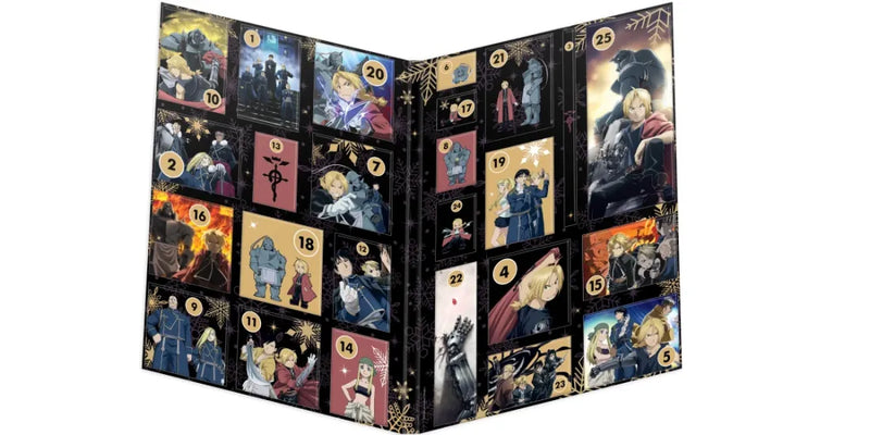 Fullmetal Alchemist Brotherhood: The Official Advent Calendar: 25 Days of Surprises US - Calendar