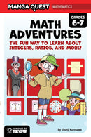 Manga Quest Mathematics: Math Adventures with Integers, Ratios, and More!-Manga and East Asian style / tradition comic books-買書書 BuyBookBook