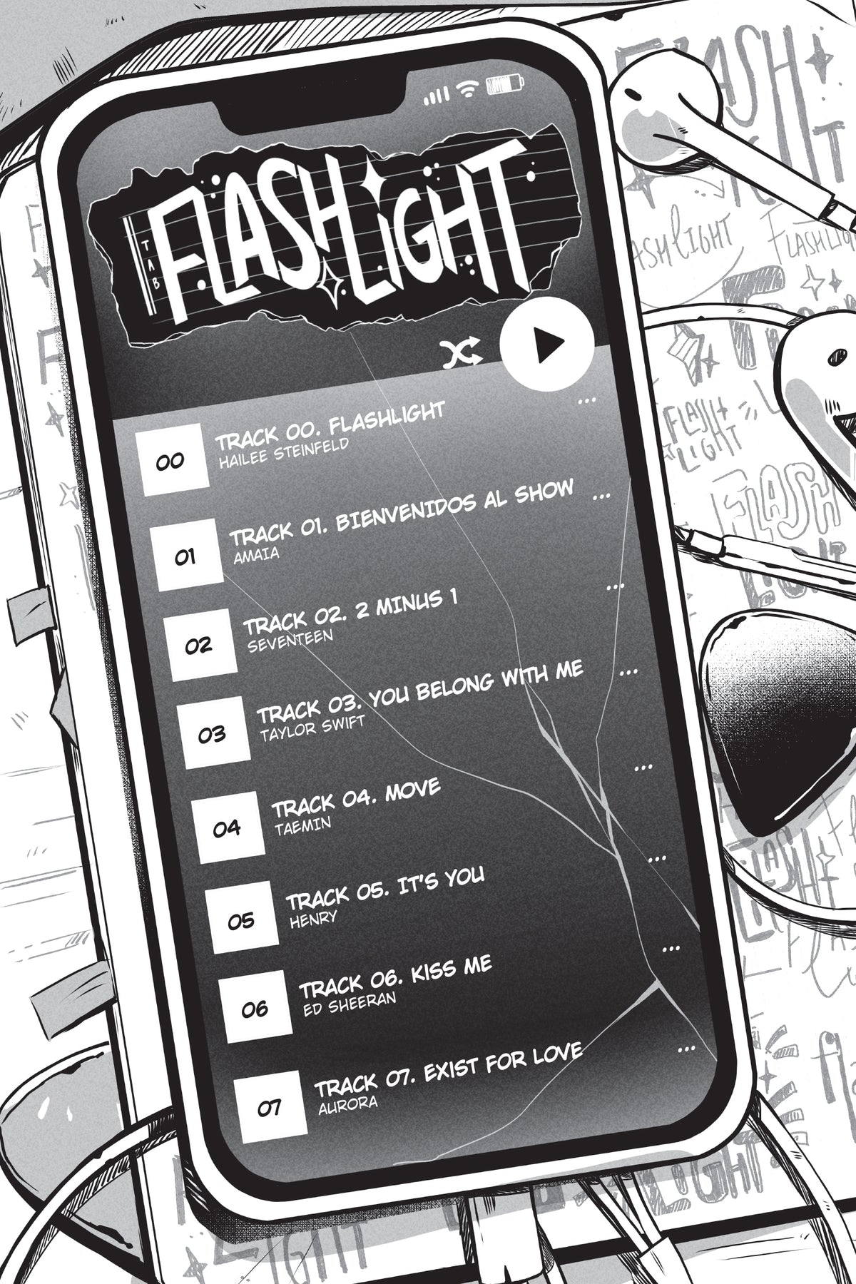 Flashlight, Volume 1 (Spanish) interior 2 (ISBN 9781427888402)