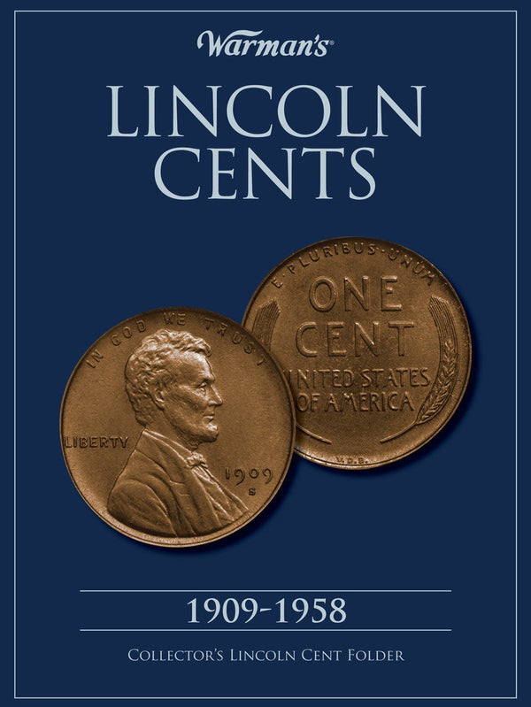 Lincoln Cents 1909-1958 Collector's Folder-Lifestyle and Leisure-買書書 BuyBookBook