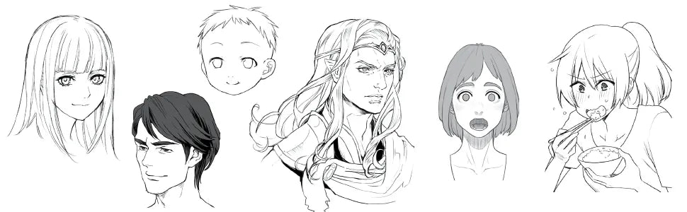 Drawing Anime Faces and Feelings US - Paperback / softback