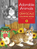 Adorable Animals Grayscale Coloring Book-Lifestyle and Leisure-買書書 BuyBookBook