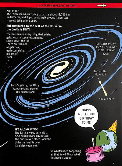 A Comic Strip History of Planet Earth: Part 1 From the Big Bang to Birds