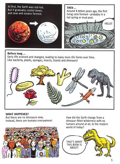 A Comic Strip History of Planet Earth: Part 2 From Dinosaurs to Now