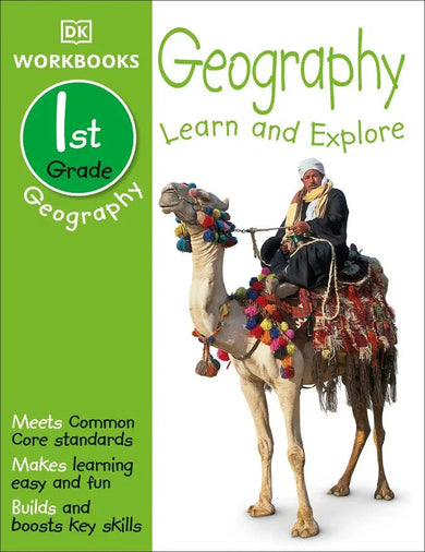 DK Workbooks: Geography, First Grade-Children’s / Teenage general interest: Places and peoples-買書書 BuyBookBook