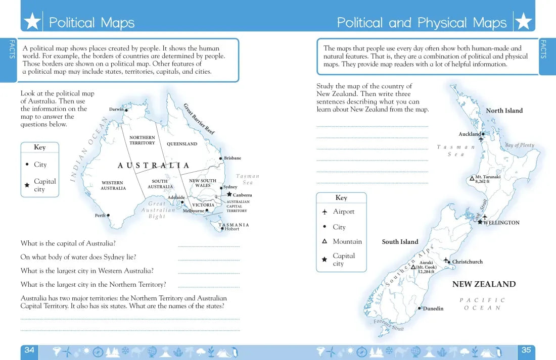 DK Workbooks: Geography, Second Grade US - Paperback / softback