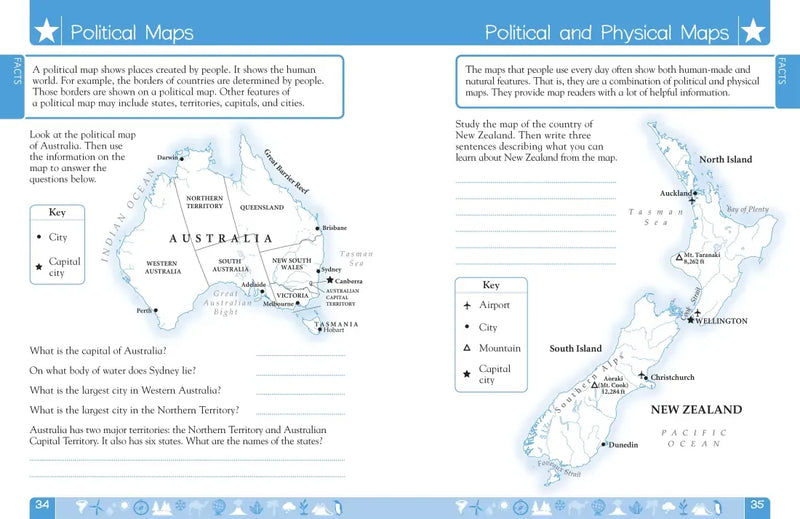 DK Workbooks: Geography, Second Grade US - Paperback / softback