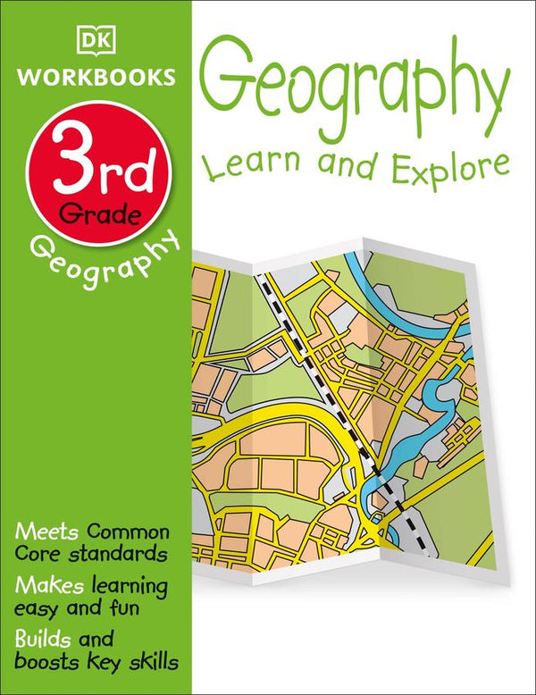 DK Workbooks: Geography, Third Grade-Children’s / Teenage general interest: Places and peoples-買書書 BuyBookBook