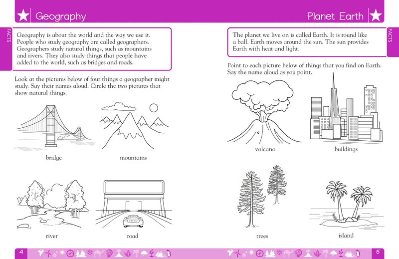DK Workbooks: Geography Pre-K US - Paperback / softback